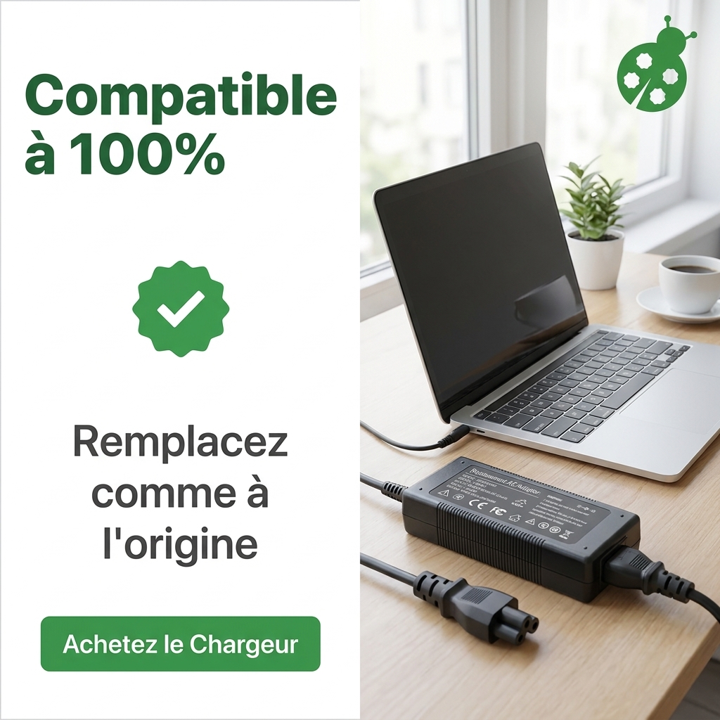 Chargeur ordinateur portable toshiba qosmio f20