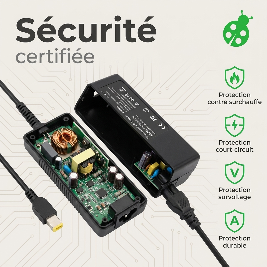 Chargeur ordinateur portable lenovo thinkpad t450s