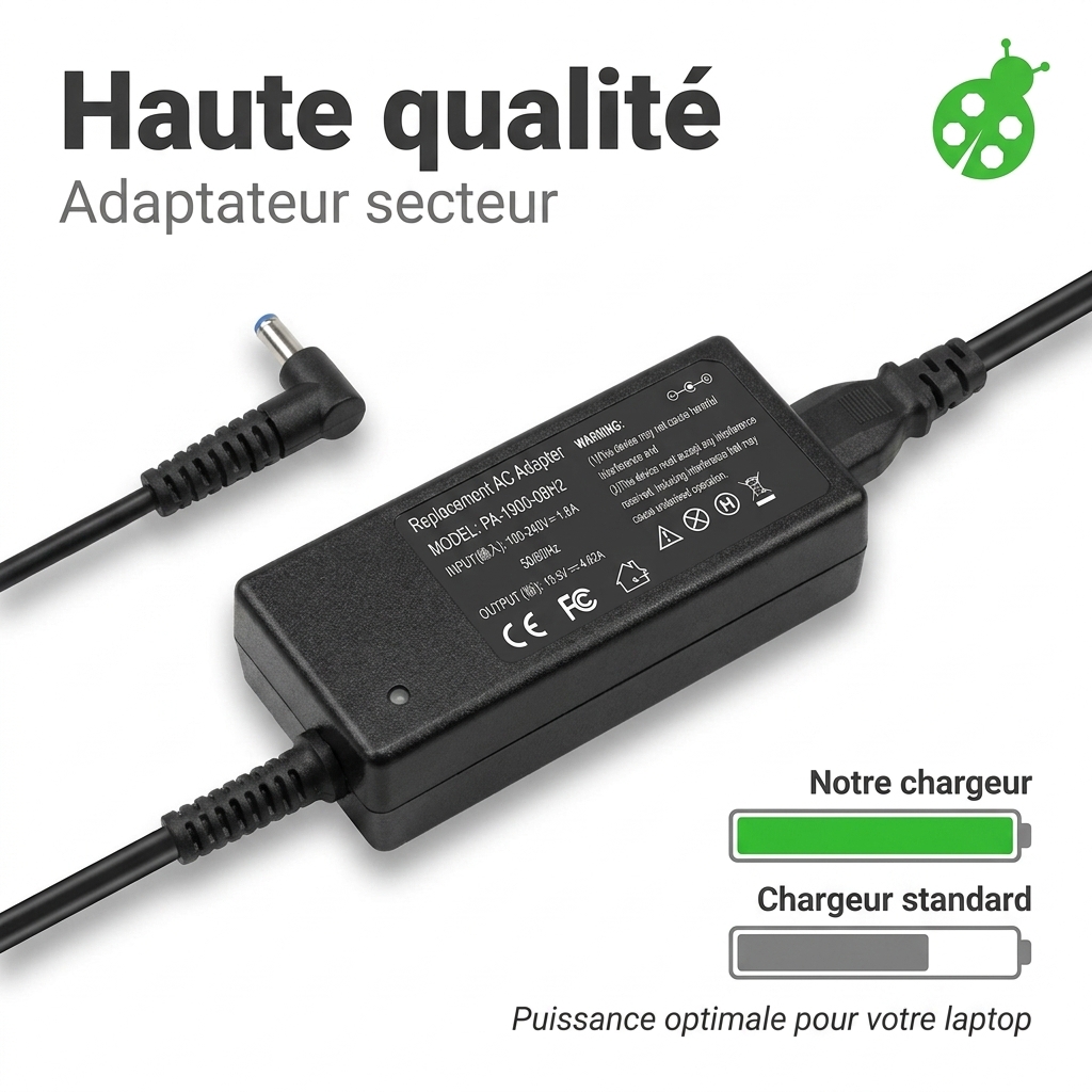 Chargeur ordinateur portable asus q534u