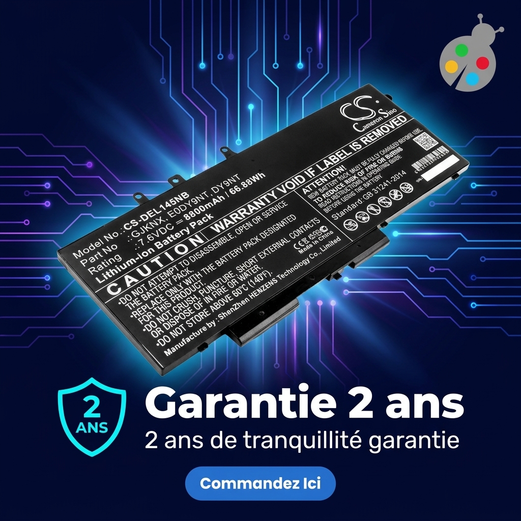 Batterie ordinateur portable dell latitude e5490
