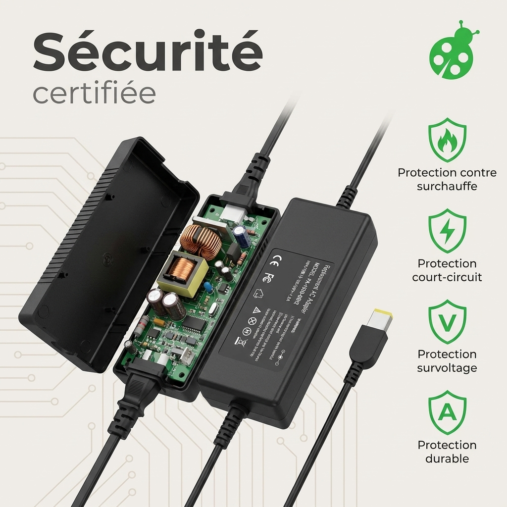 Chargeur ordinateur portable lenovo thinkpad x1 carbon 3