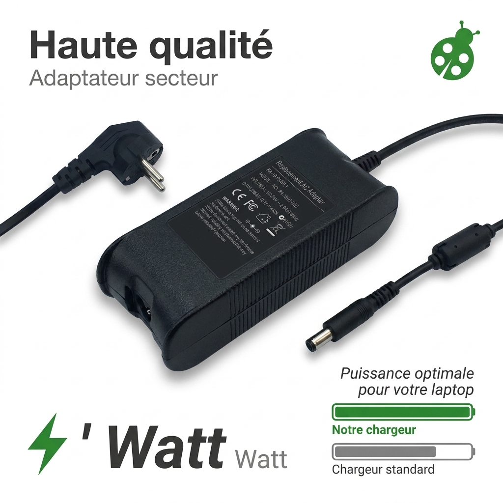 Chargeur ordinateur portable dell latitude e5570