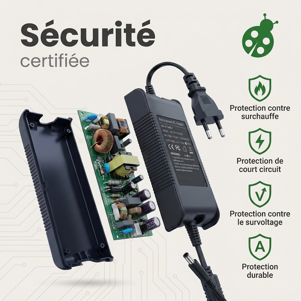 Chargeur ordinateur portable dell latitude e5570