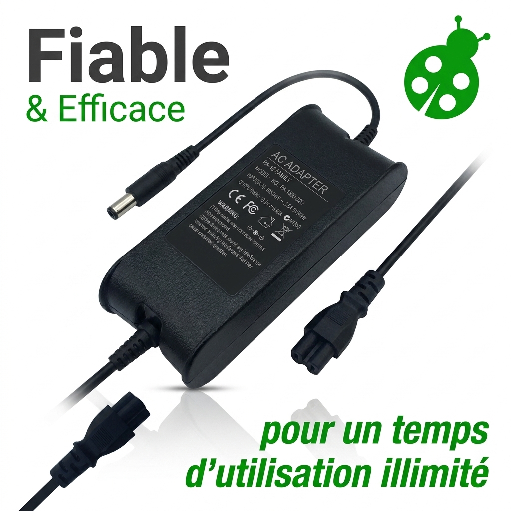 Chargeur ordinateur portable dell latitude e5570