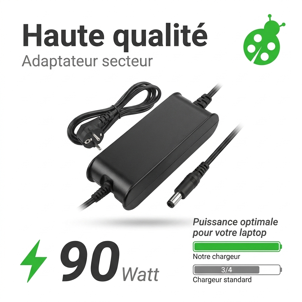 Chargeur ordinateur portable dell latitude 3380