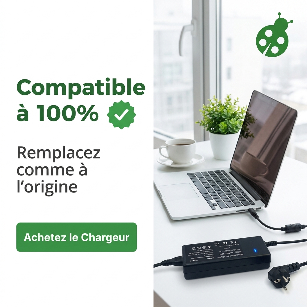Chargeur ordinateur portable dell inspiron 14 3000 3441