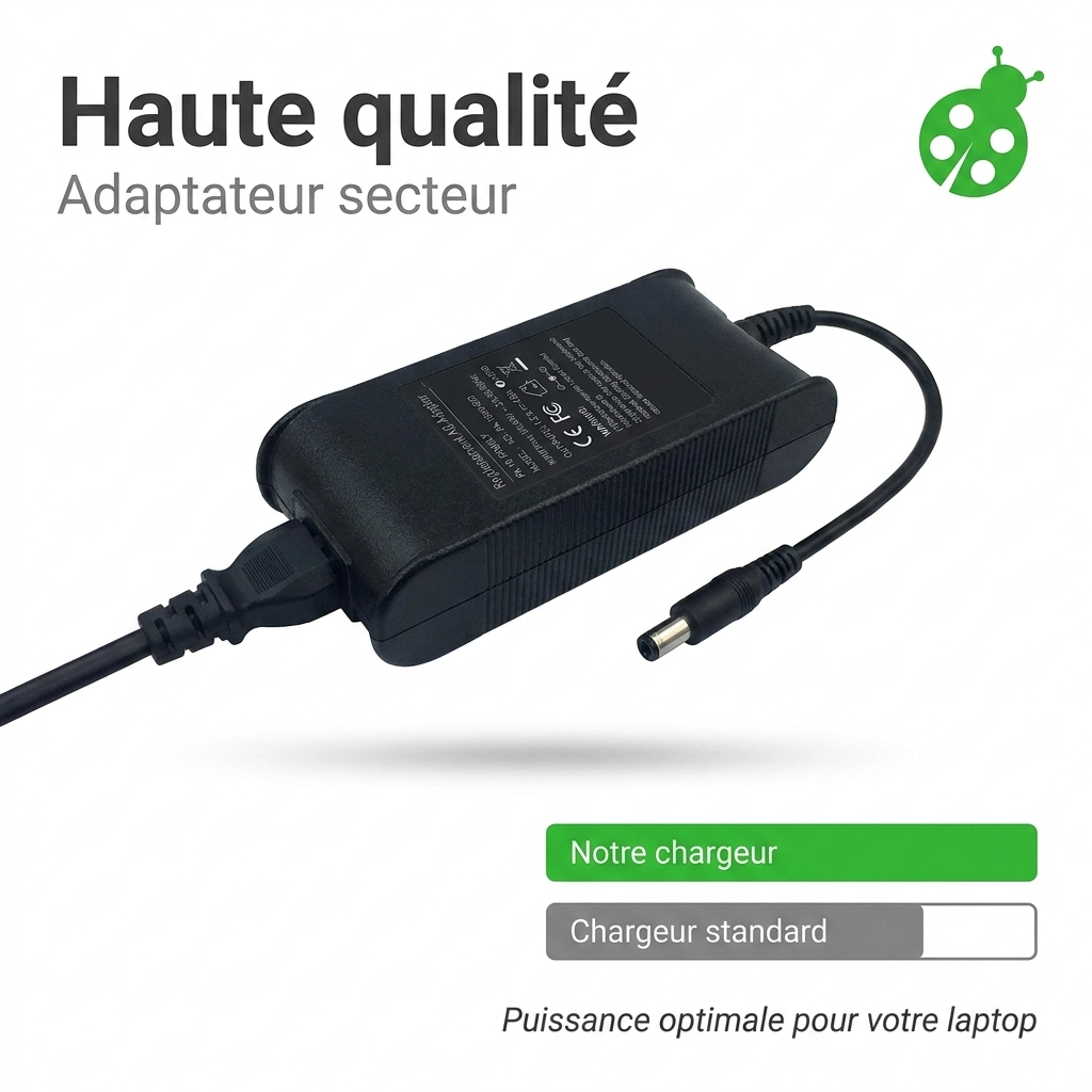Chargeur ordinateur portable dell inspiron 14 1428