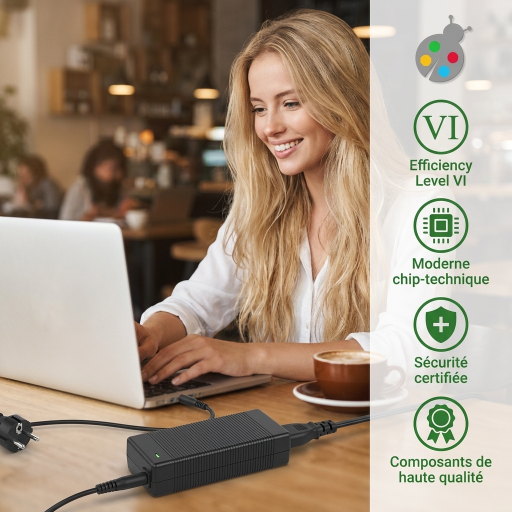 Chargeur ordinateur portable dell latitude 5540