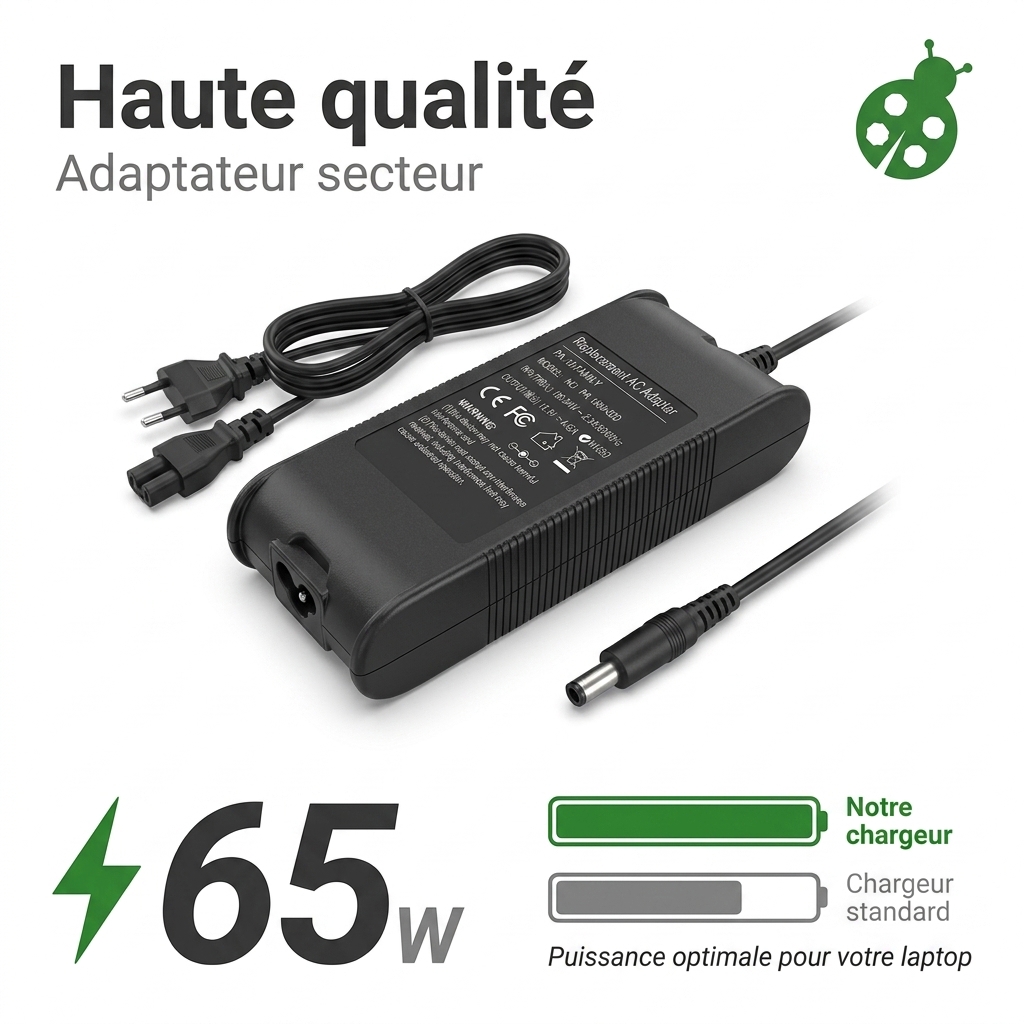 Chargeur ordinateur portable dell latitude 14 3450