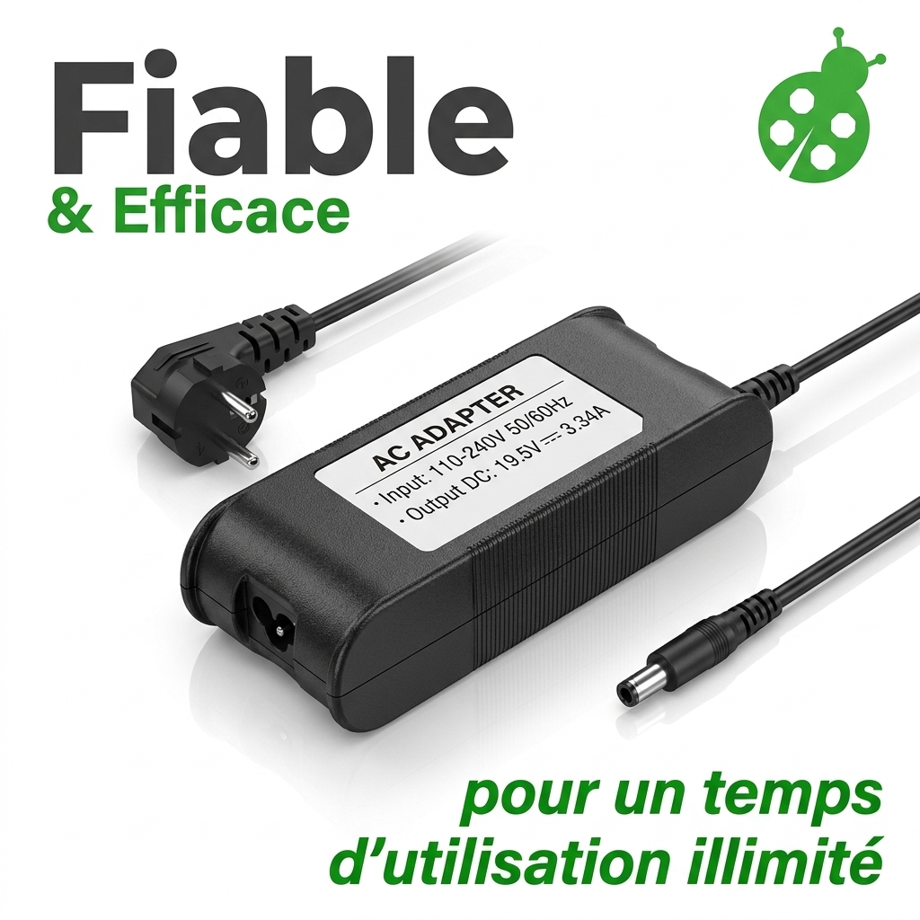 Chargeur ordinateur portable dell latitude 15 5580