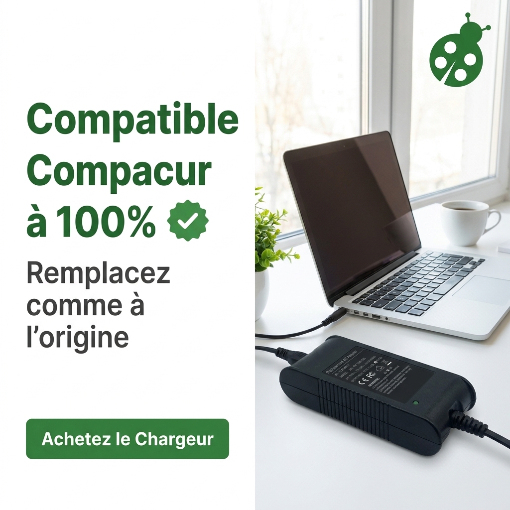 Chargeur ordinateur portable dell latitude 15 5580