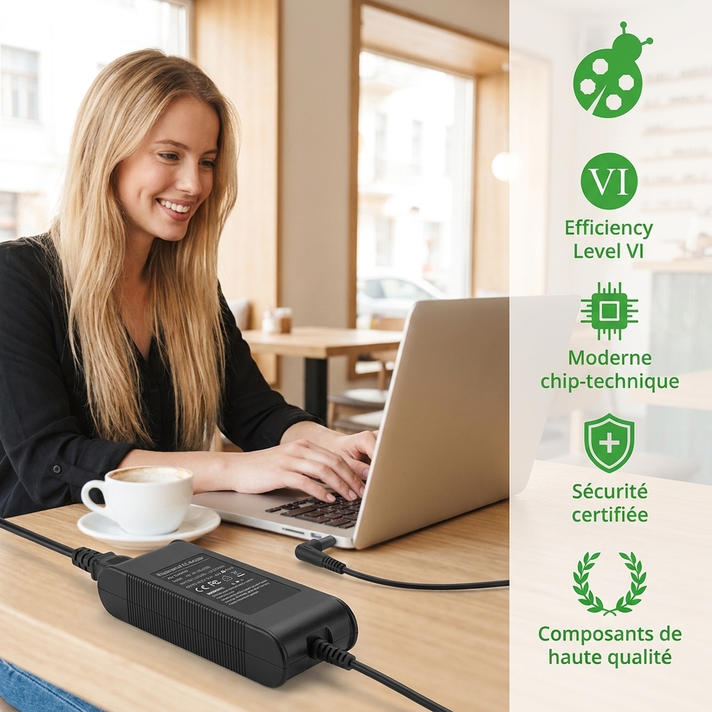 Chargeur ordinateur portable dell latitude 3580