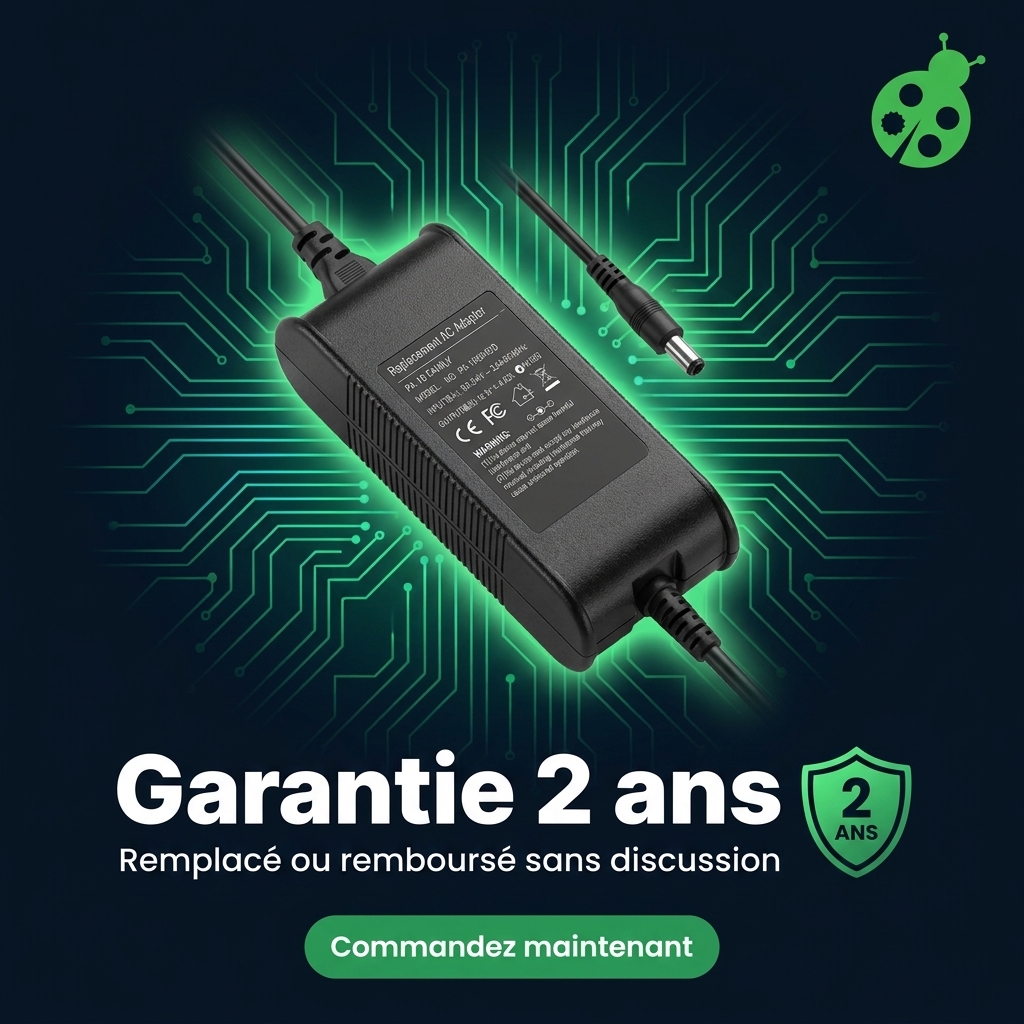 Chargeur ordinateur portable dell inspiron p10f