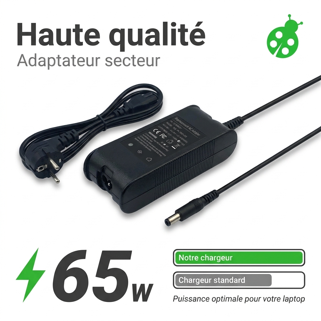 Chargeur ordinateur portable dell xps pp25l