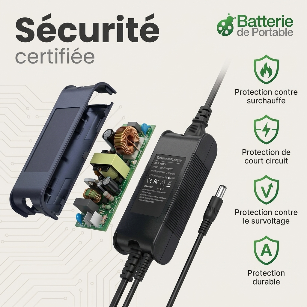 Chargeur ordinateur portable dell vostro 1710n