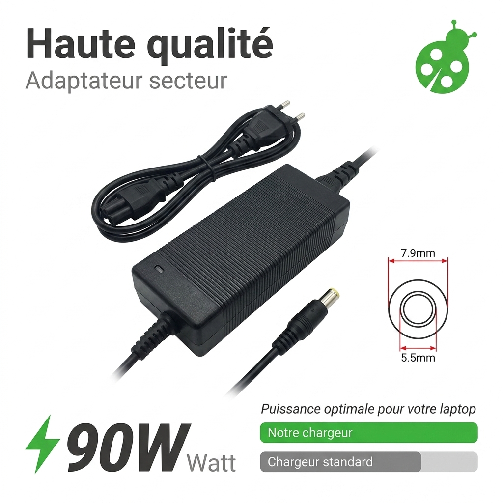 Chargeur ordinateur portable ibm thinkpad x61s 7669