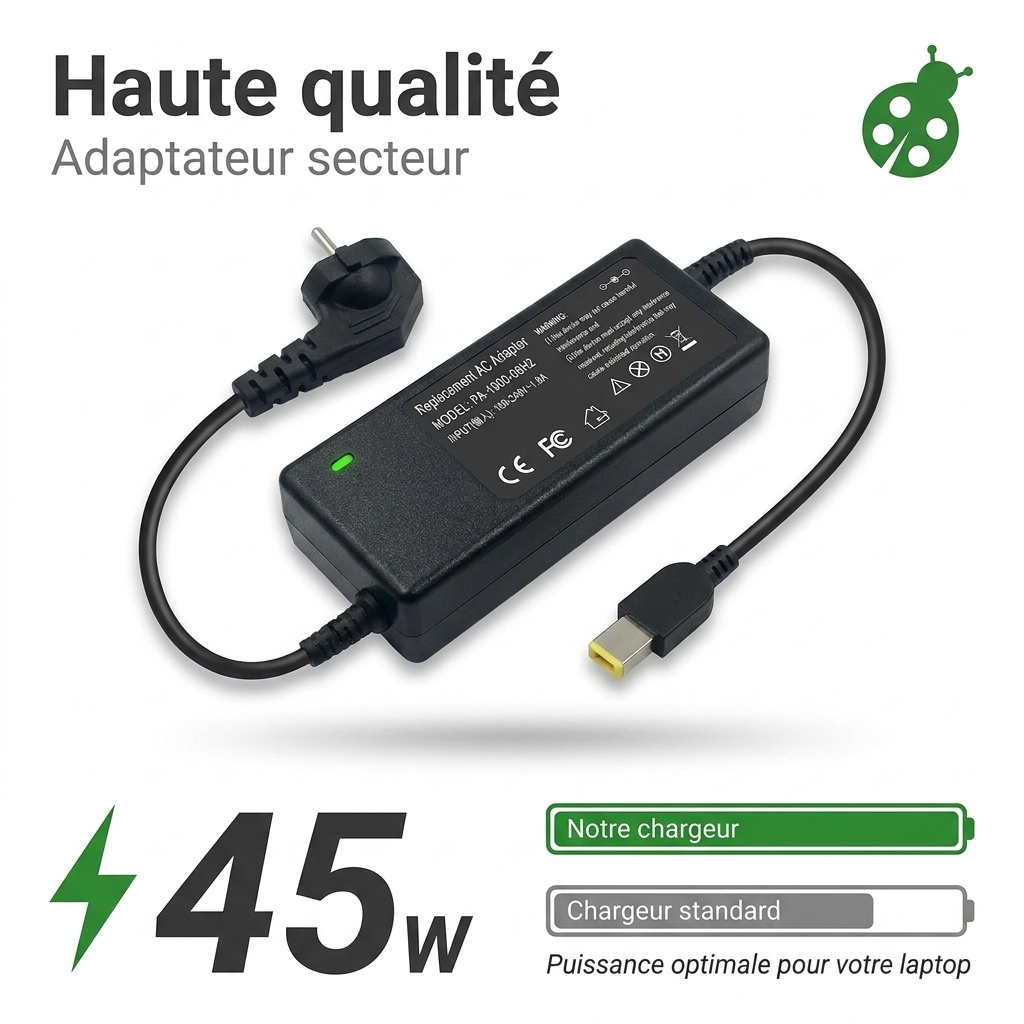 Chargeur ordinateur portable lenovo ideapad flex 10 80cr