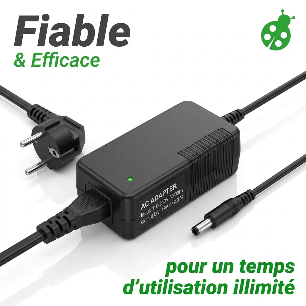 Chargeur ordinateur portable asus k401j