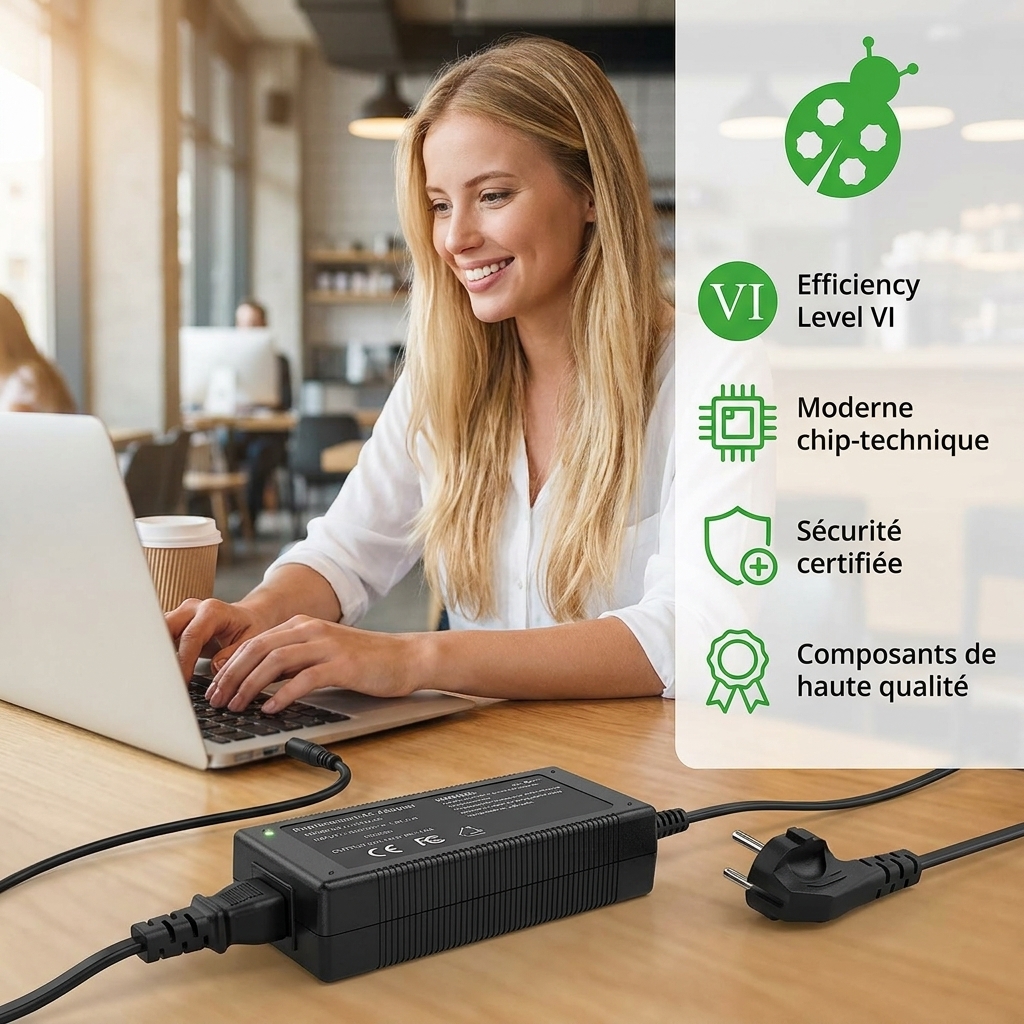 Chargeur ordinateur portable asus k401j