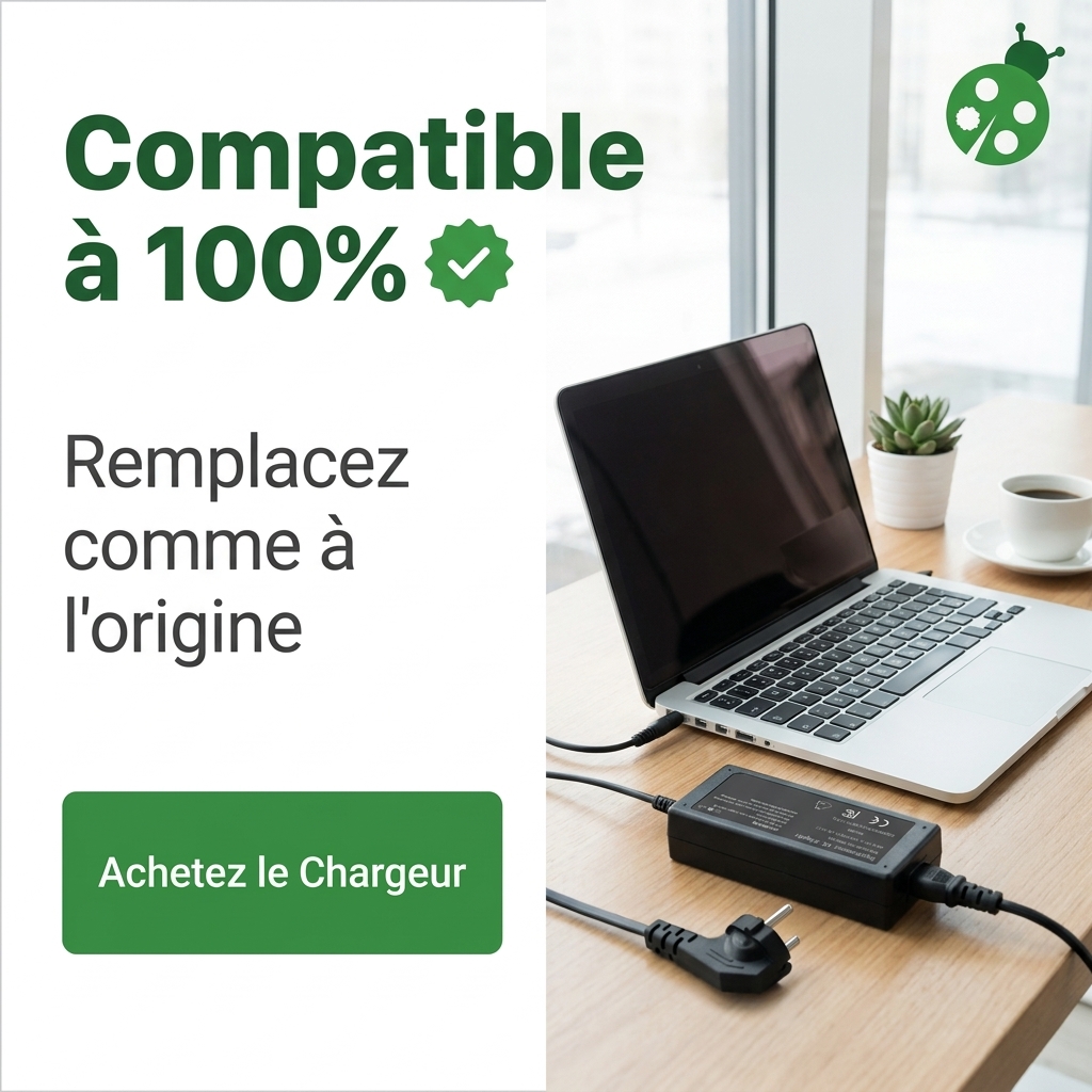 Chargeur ordinateur portable asus k401j