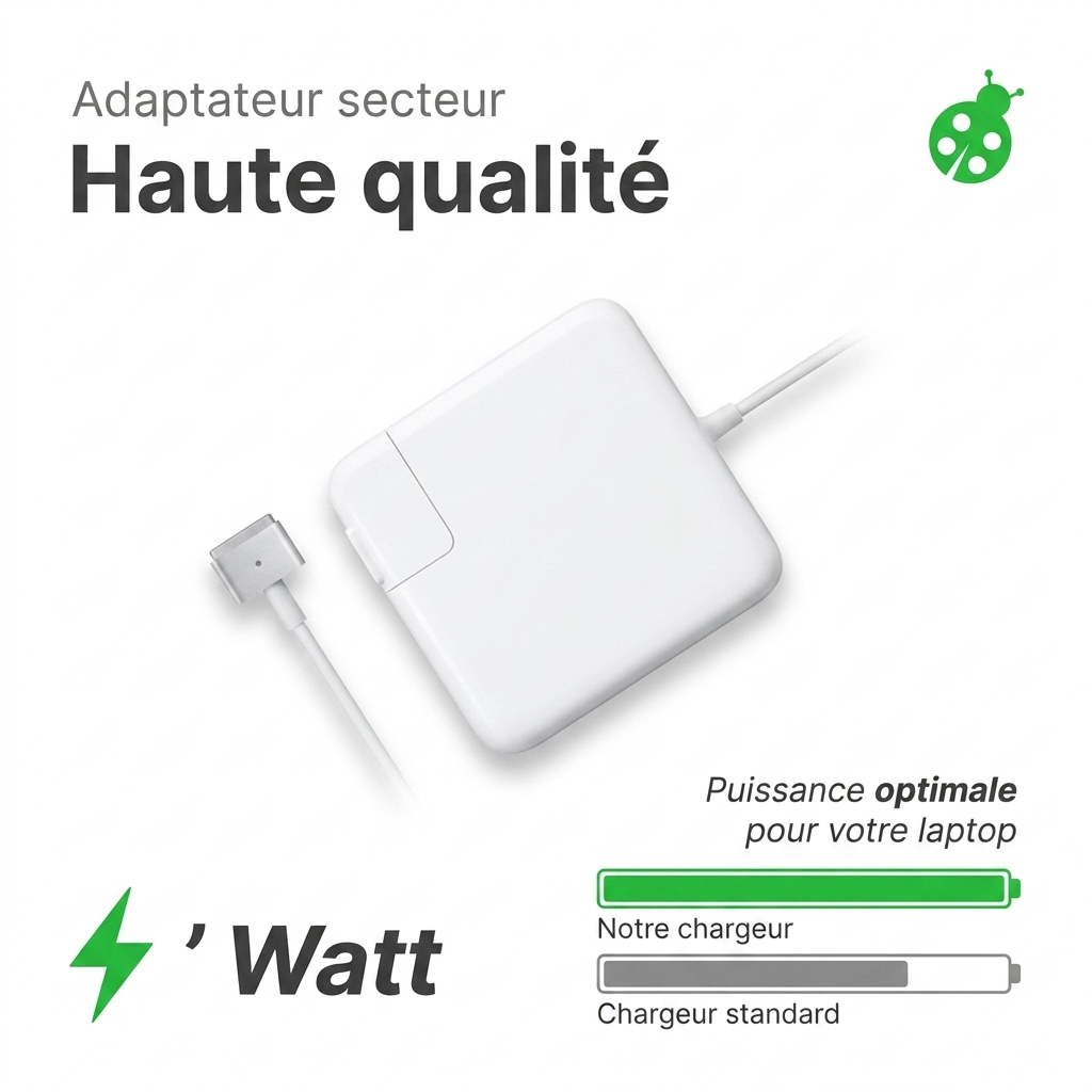 Chargeur   macbook air 11 mid 2012
