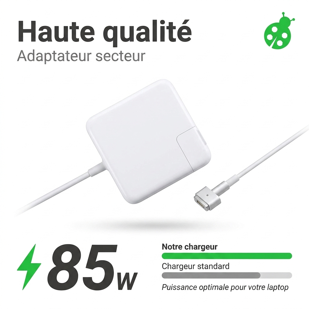 Chargeur   macbook pro 15 a1398
