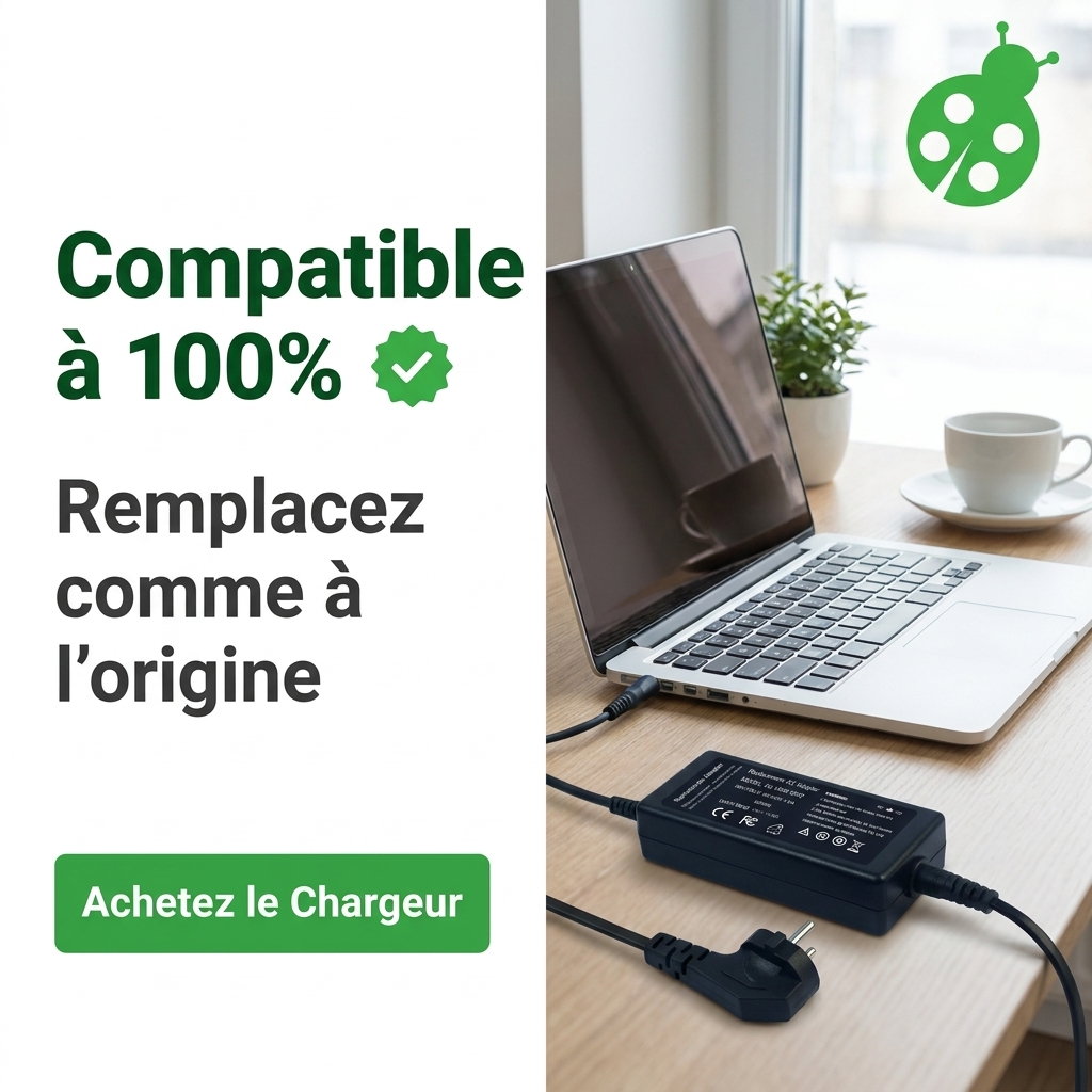 Chargeur ordinateur portable dell latitude 13 7350 9783