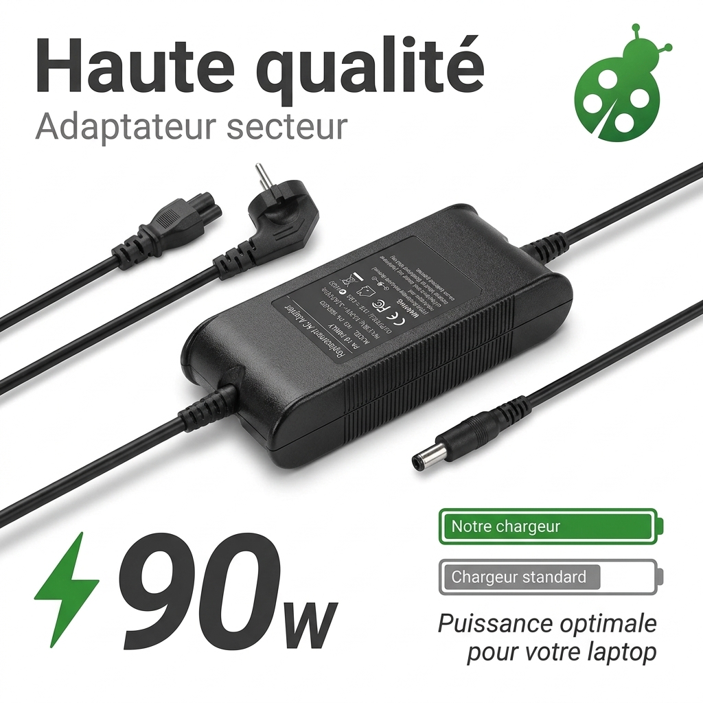 Chargeur ordinateur portable dell latitude 14 3460 2109
