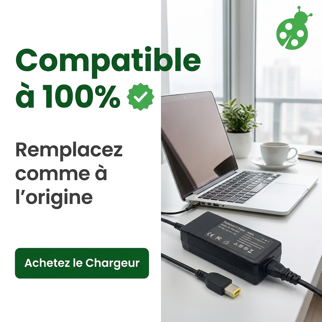Chargeur ordinateur portable lenovo b40 80