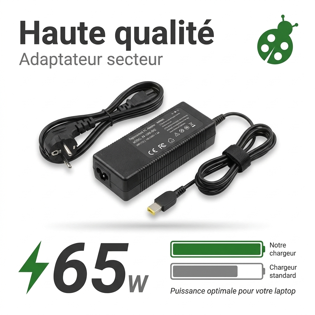 Chargeur ordinateur portable lenovo thinkpad t440 20b6a002pb