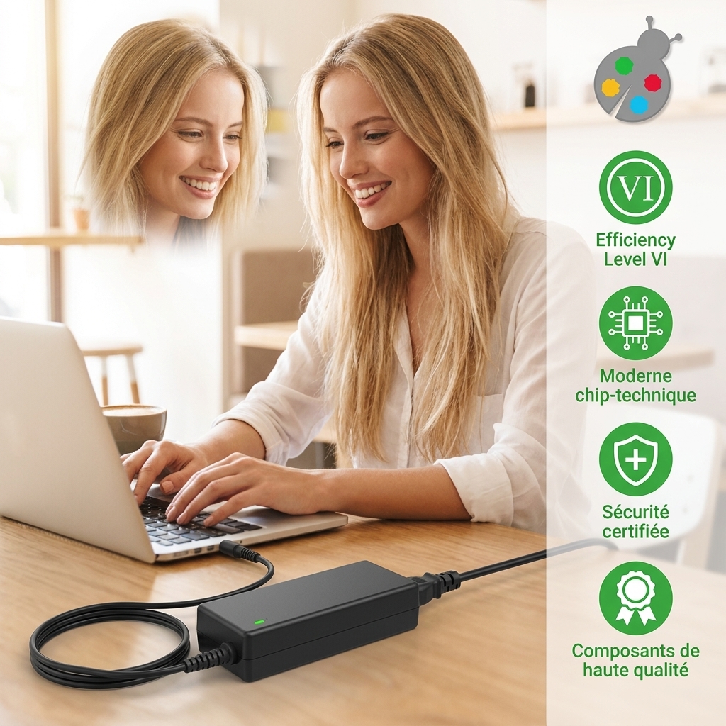Chargeur ordinateur portable medion akoya e6416