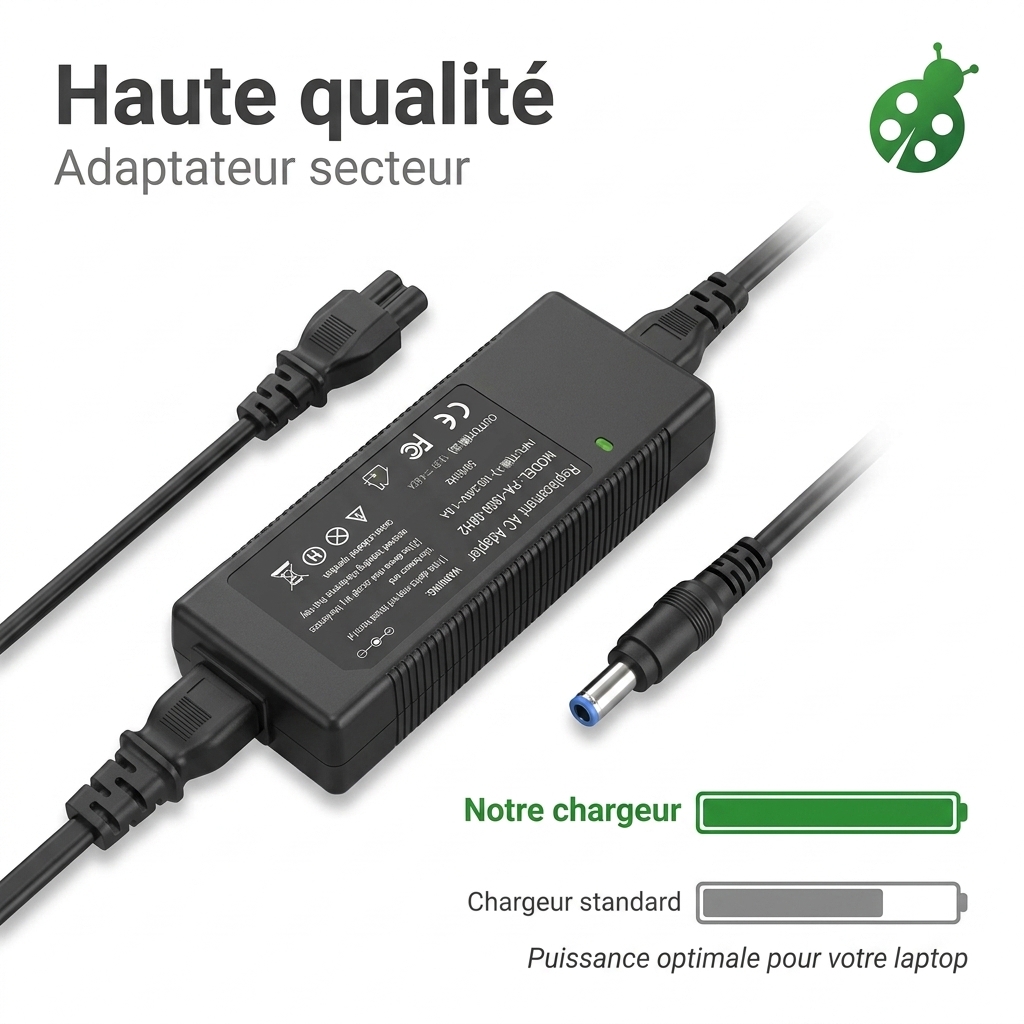 Chargeur ordinateur portable hp  probook 440 g6