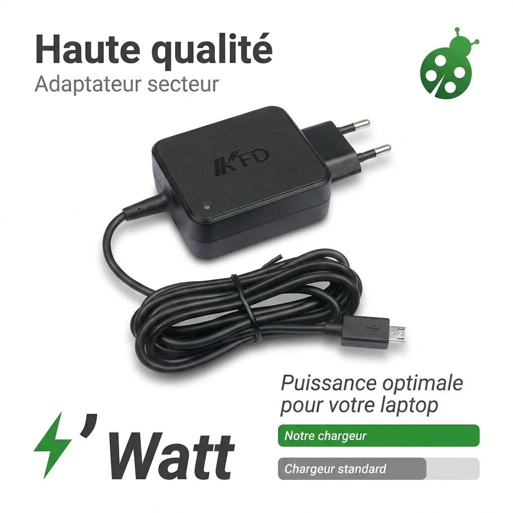 Chargeur ordinateur portable asus vivobook l200h