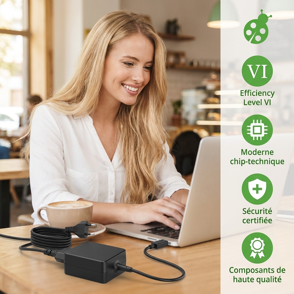 Chargeur ordinateur portable asus vivobook l200h