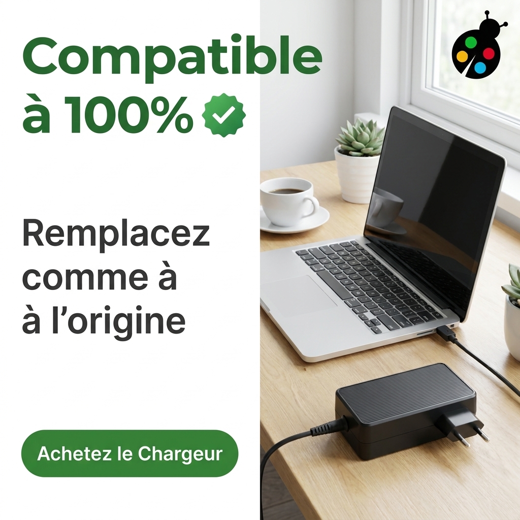Chargeur ordinateur portable asus vivobook l200h