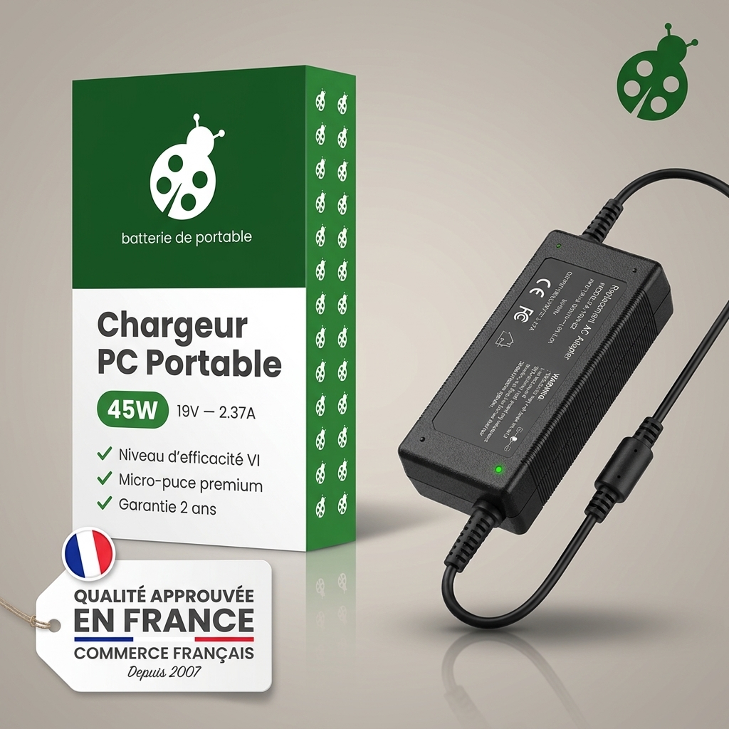 Chargeur ordinateur portable asus p1701