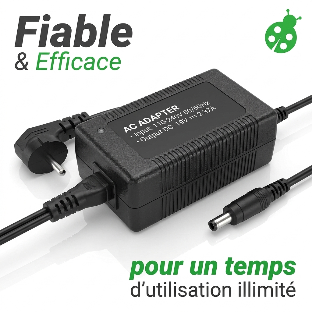 Chargeur ordinateur portable asus p1504ua