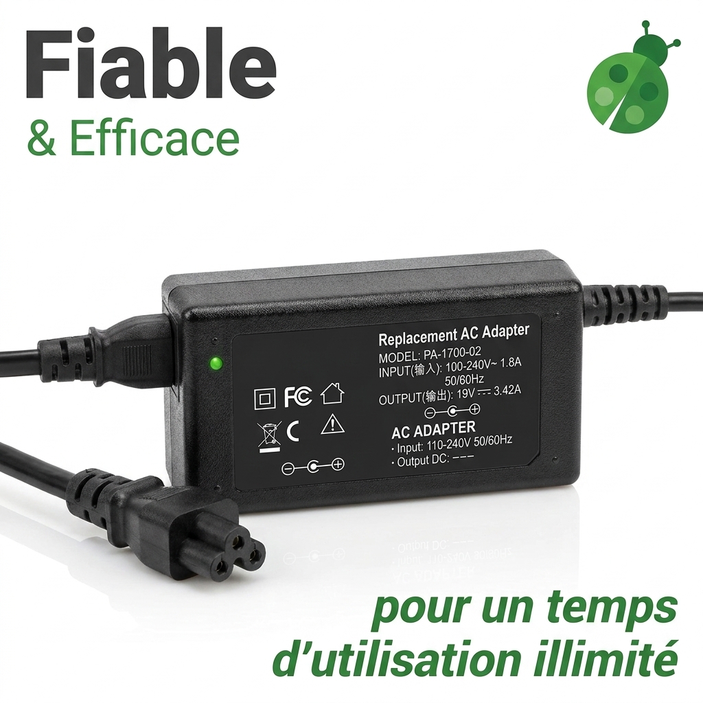Chargeur ordinateur portable asus x507ub ej214t