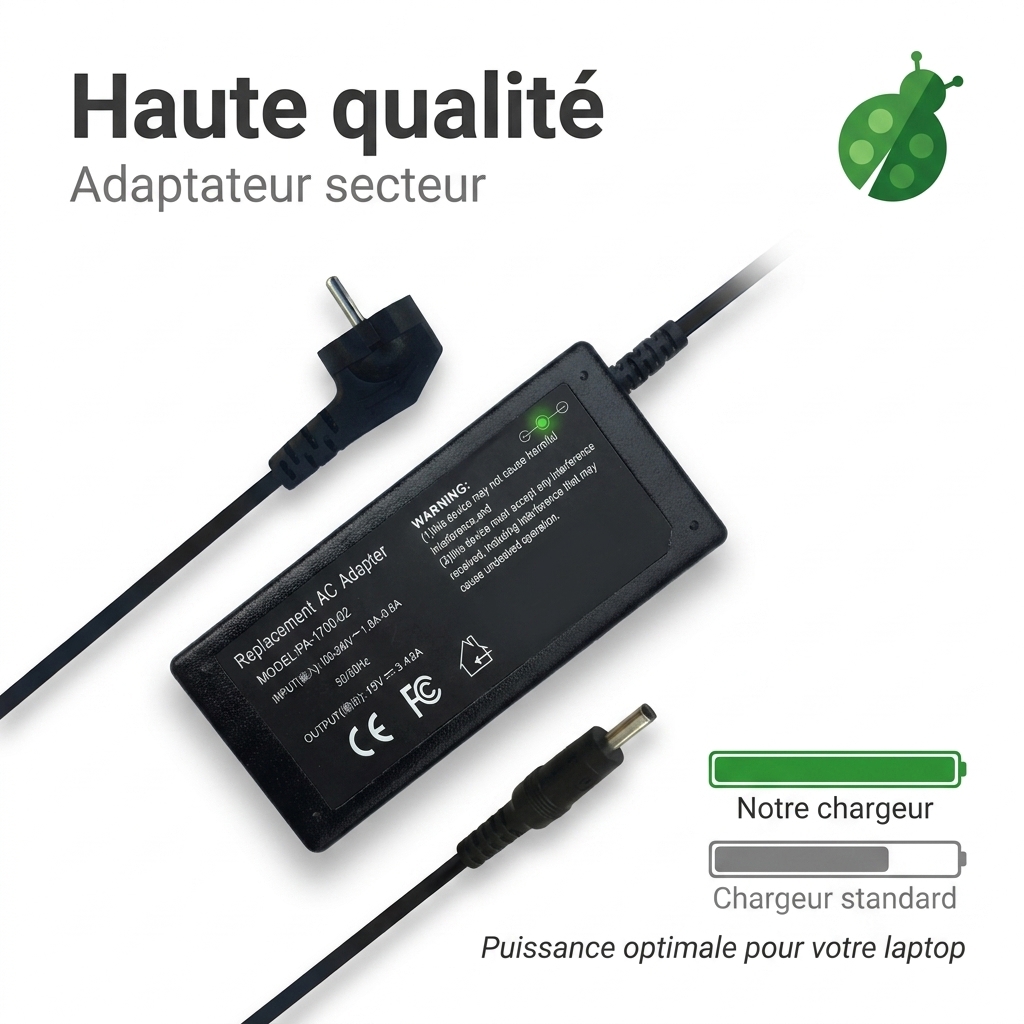 Chargeur ordinateur portable asus r541uv dm1438t