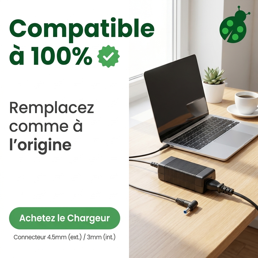 Chargeur ordinateur portable hp  zbook studio x360 g5