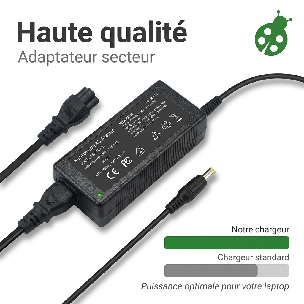 Chargeur ordinateur portable asus x507ma