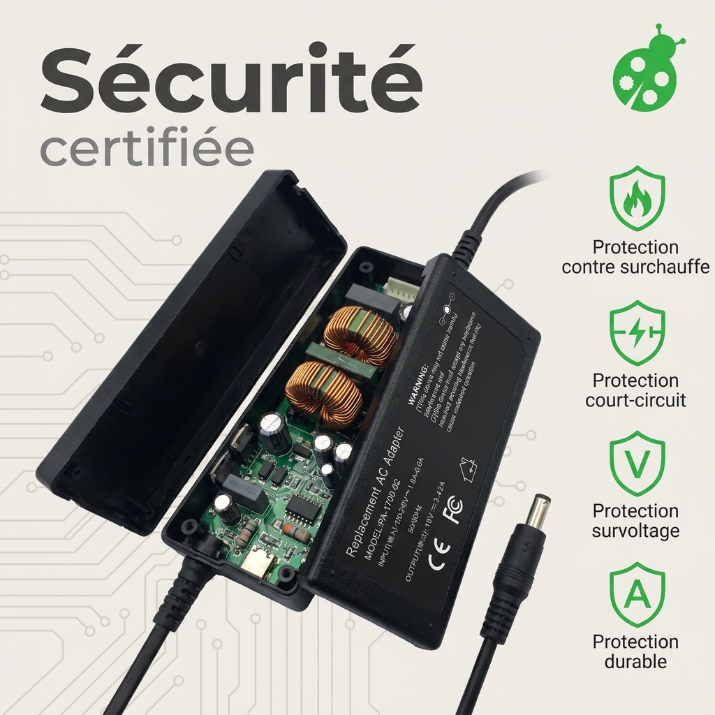 Chargeur ordinateur portable asus x507ma