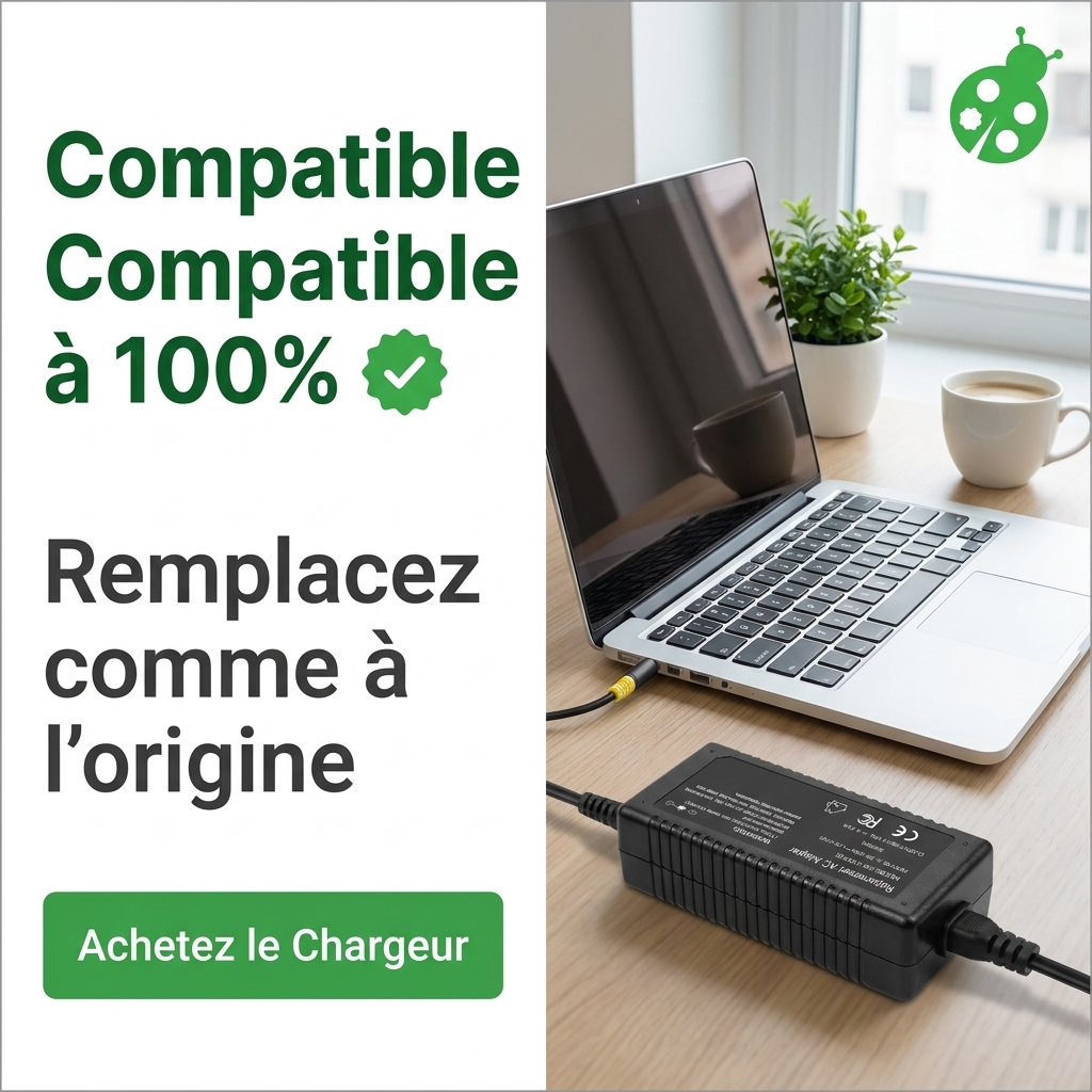 Chargeur ordinateur portable asus f412u