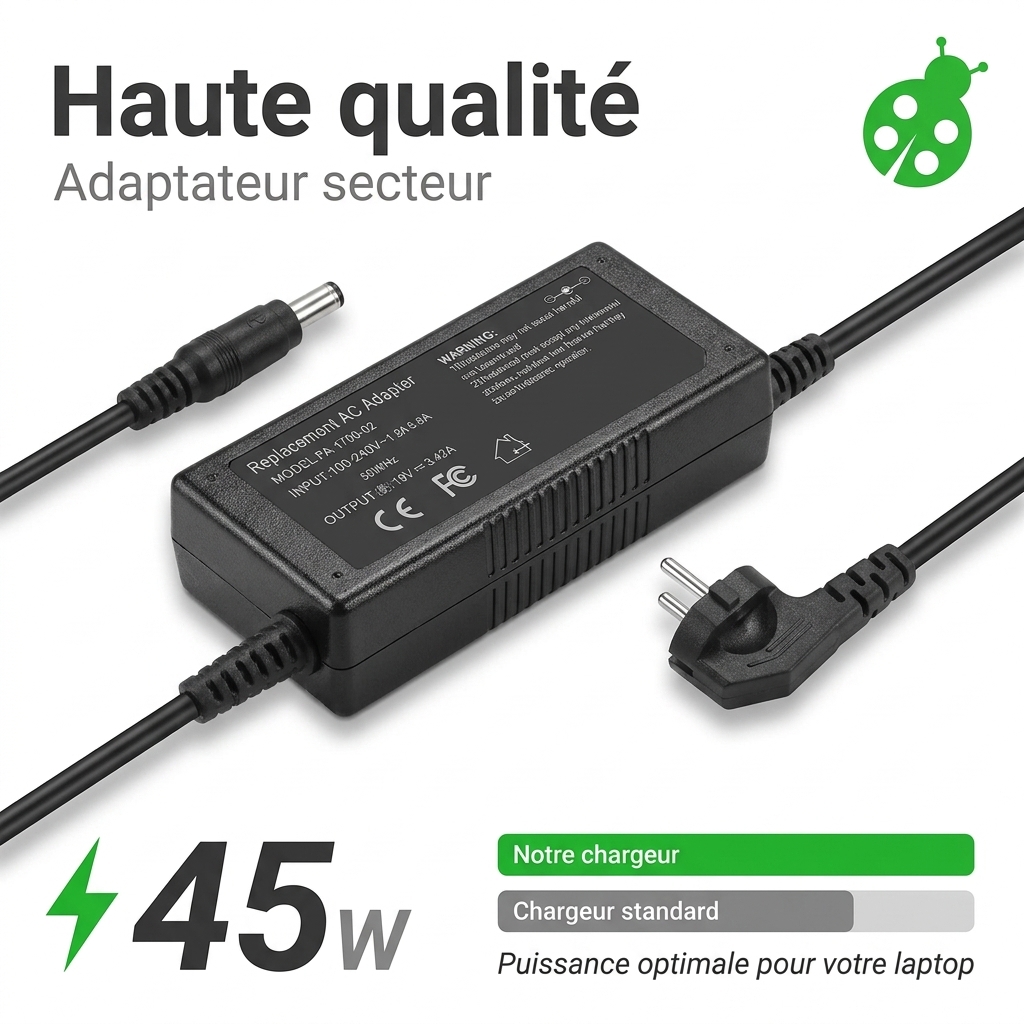 Chargeur ordinateur portable asus vivobook s401qa