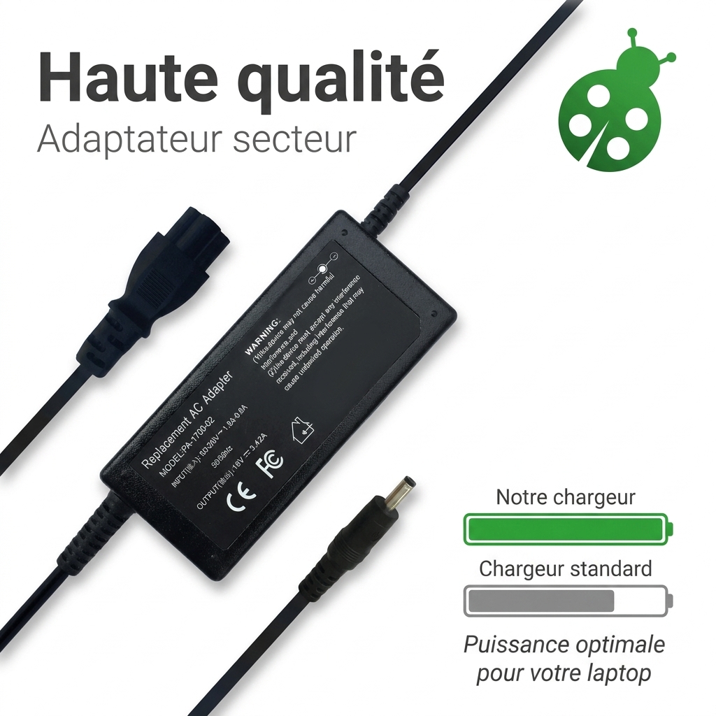 Chargeur ordinateur portable asus vivobook s14 s412da ek032t