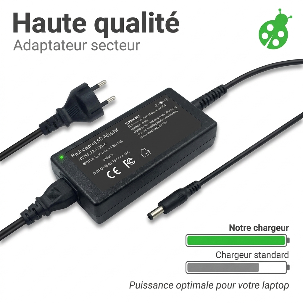 Chargeur ordinateur portable asus vivobook s14 s412fa ek220r