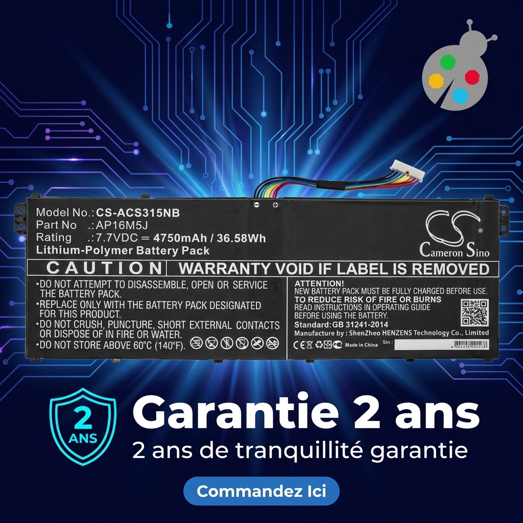 Batterie ordinateur portable acer aspire 3 a317 33 p9ds