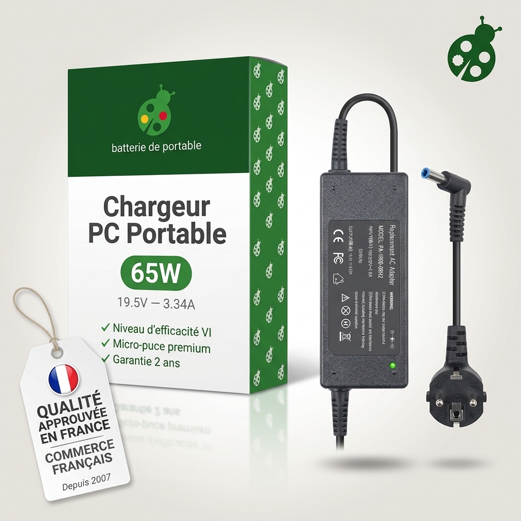 Chargeur ordinateur portable dell inspiron 14 3480