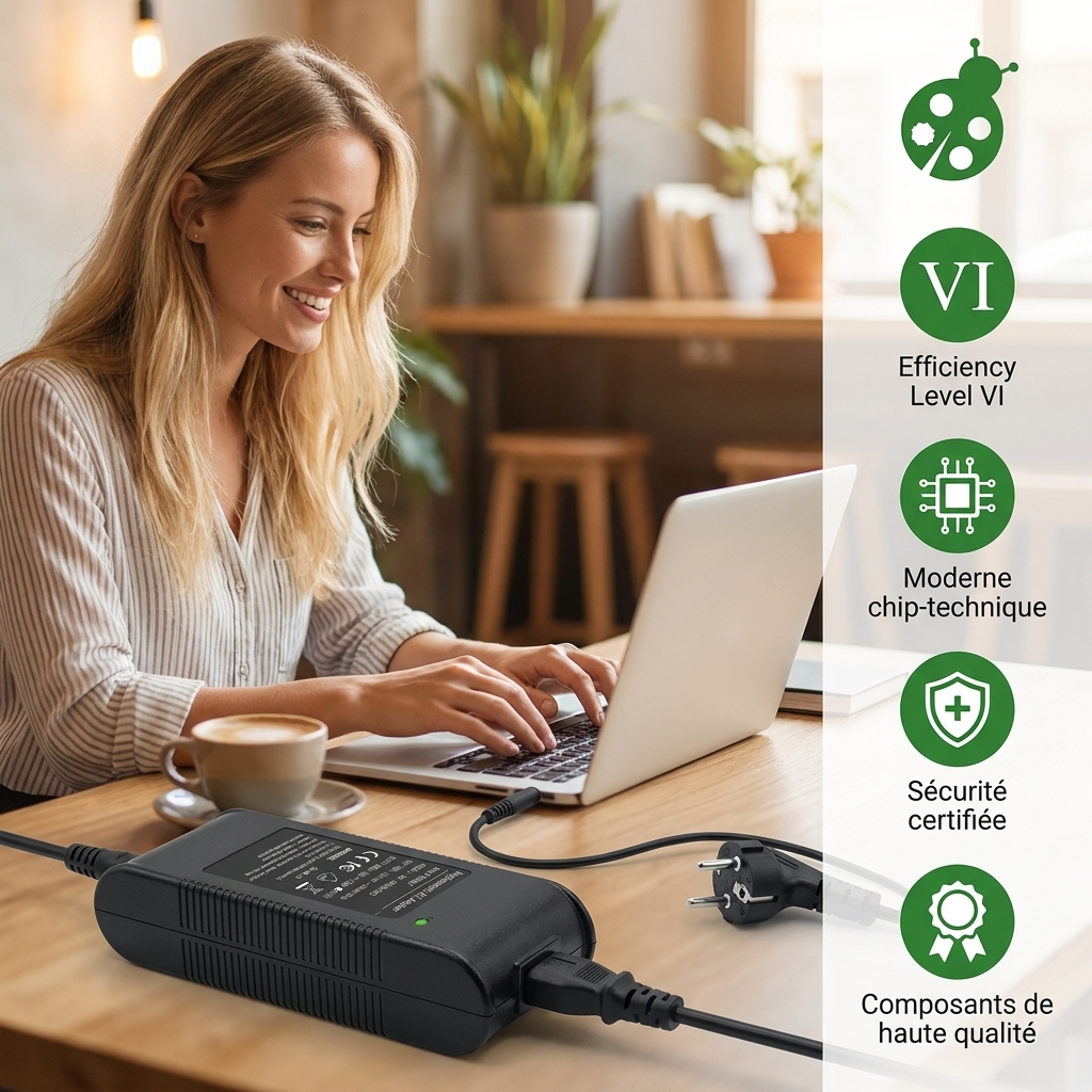 Chargeur ordinateur portable dell latitude e4300 p944g8
