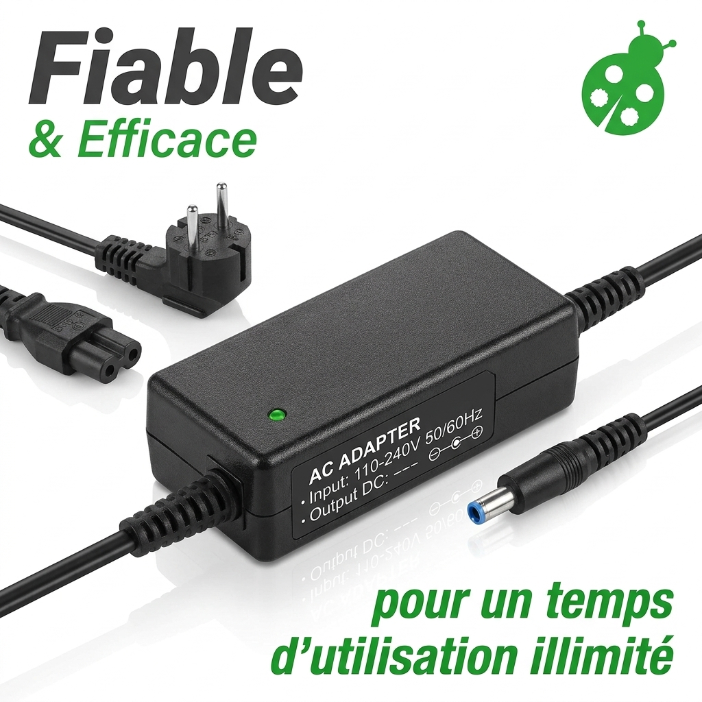 Chargeur ordinateur portable hp  pavilion 15 dw0001ur